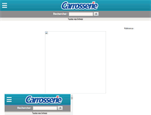 Tablet Screenshot of carrosseriemagazine.com